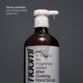 Naomi Cooking label highlighting enzymes and skin-nourishing ingredient benefits