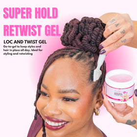 NappStar open cap with gel texture visible, highlighting smooth non-sticky consistency