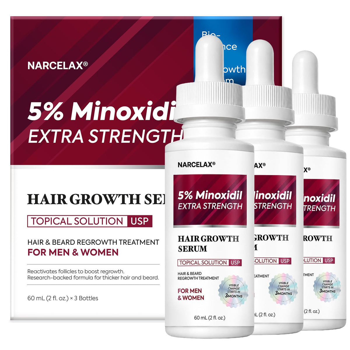narcelax front packaging showing bottle and label for easy identification and confidence