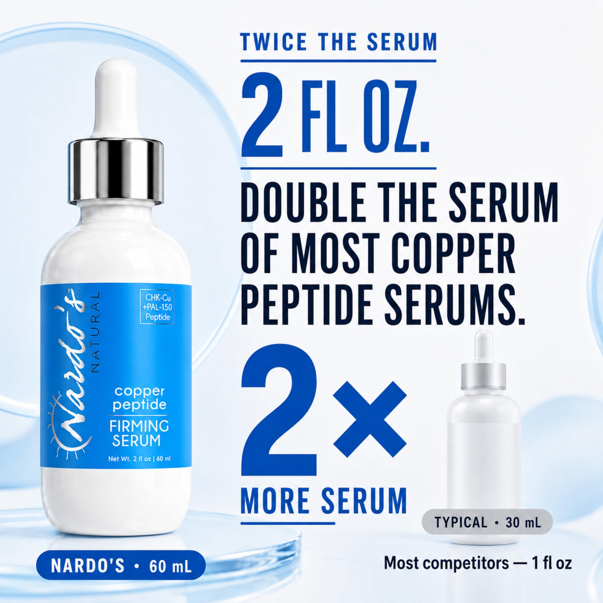 Nardo's Natural dropper dispensing serum demonstrating precise application benefit