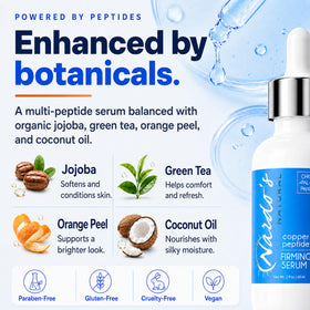 Nardo's Natural nighttime serum layering over moisturizer showing restoration support