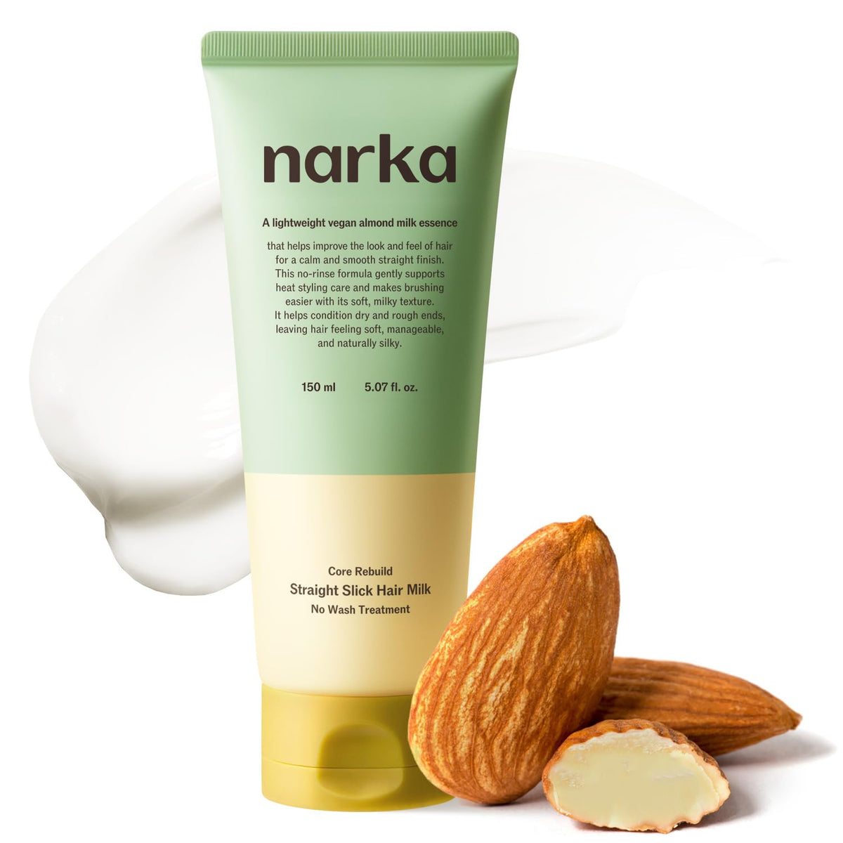 NARKA front packaging 150ml showing bottle and label benefit