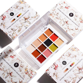 Narrative Cosmetics label and ingredients closeup showing product information and professional-grade formula