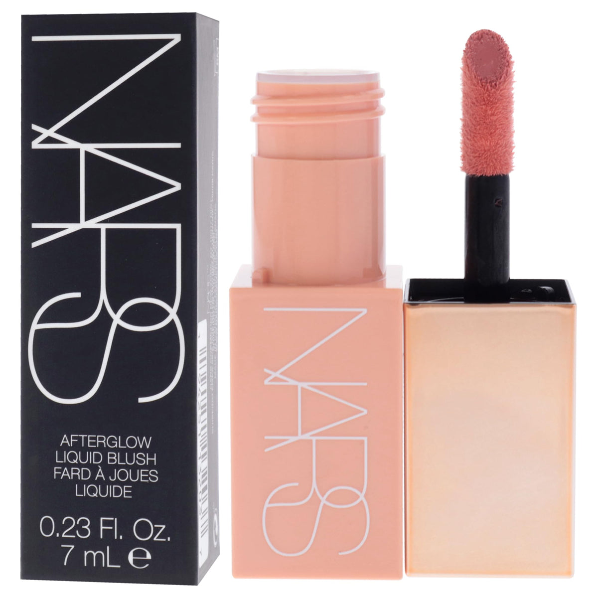 NARS Afterglow label and ingredient view highlighting hydrating formula benefits