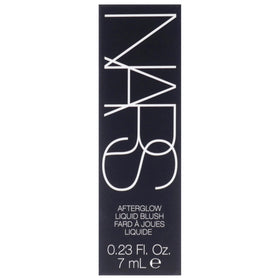 NARS Afterglow next to a coin showing compact 0.23 oz travel-friendly size
