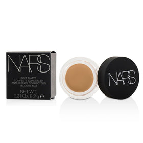 NARS before and after spot coverage demonstrating effective blemish concealment