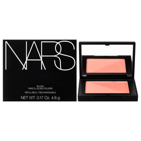 NARS Deep Throat compact front view showing sleek packaging and portability benefit
