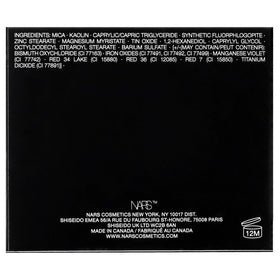 NARS Deep Throat tucked inside makeup bag offering everyday-ready cheek color