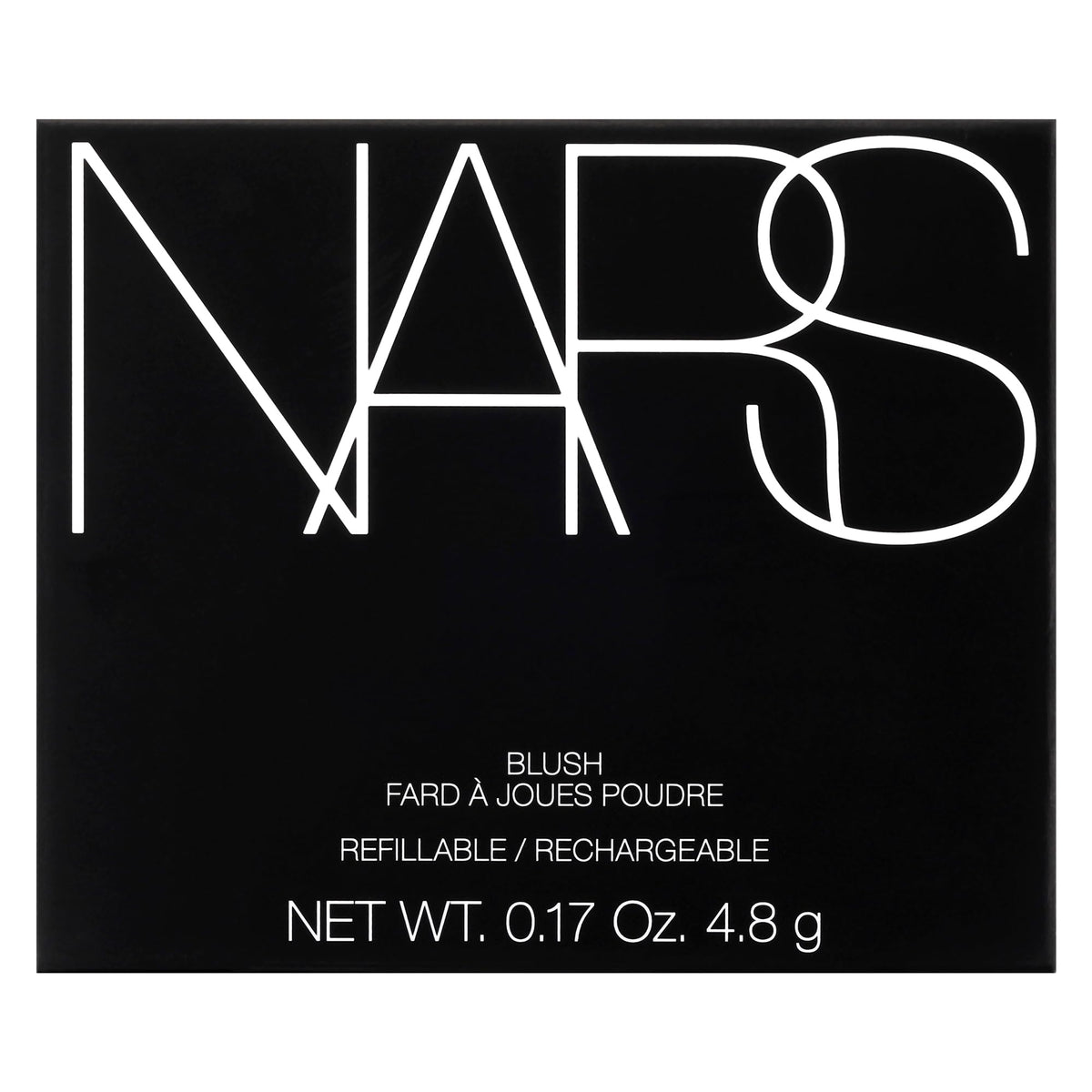 NARS Deep Throat packaging open with mirror for on-the-go touch-up convenience