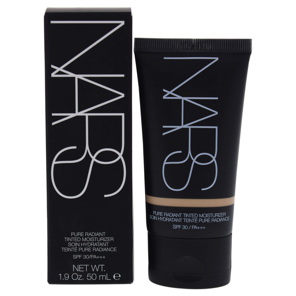 NARS front packaging showing Finland shade and benefits