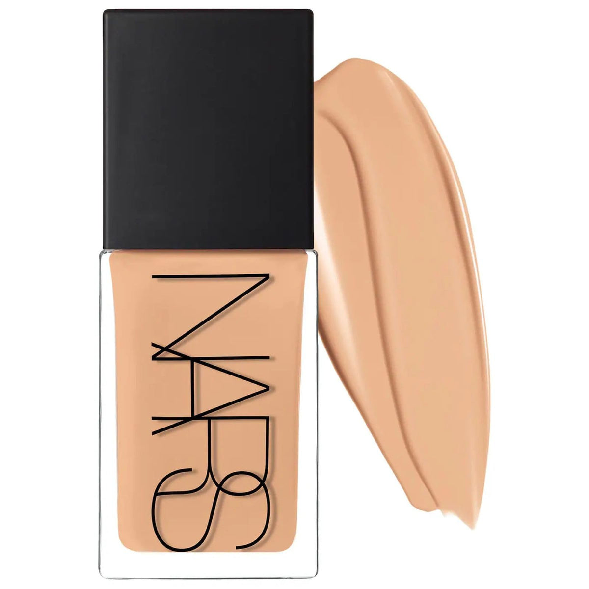 NARS foundation bottle front view showing shade Lanai and 30ml size benefits