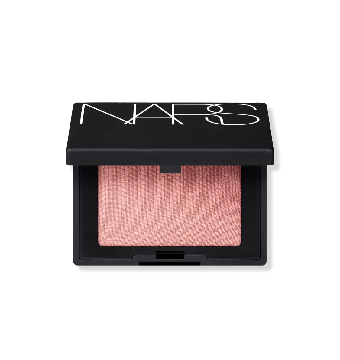 NARS Orgasm mini front packaging showing compact and travel-ready glow