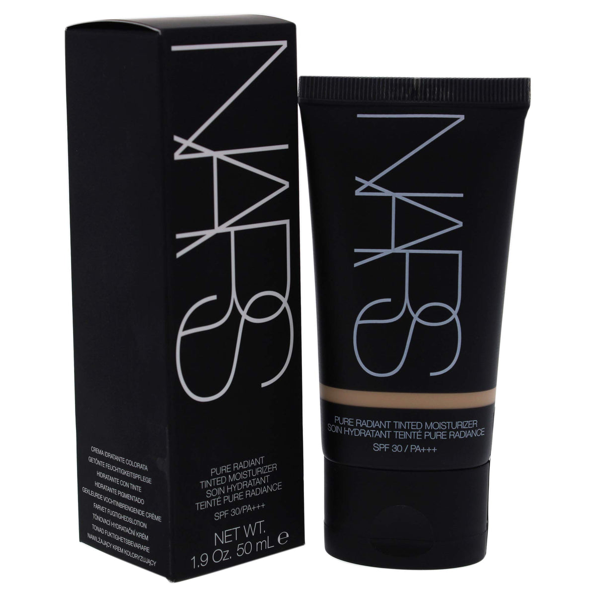 NARS pump dispensing product for controlled, mess-free use