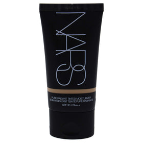 NARS tube with cap off dispensing tinted moisturizer showing easy daily application benefit