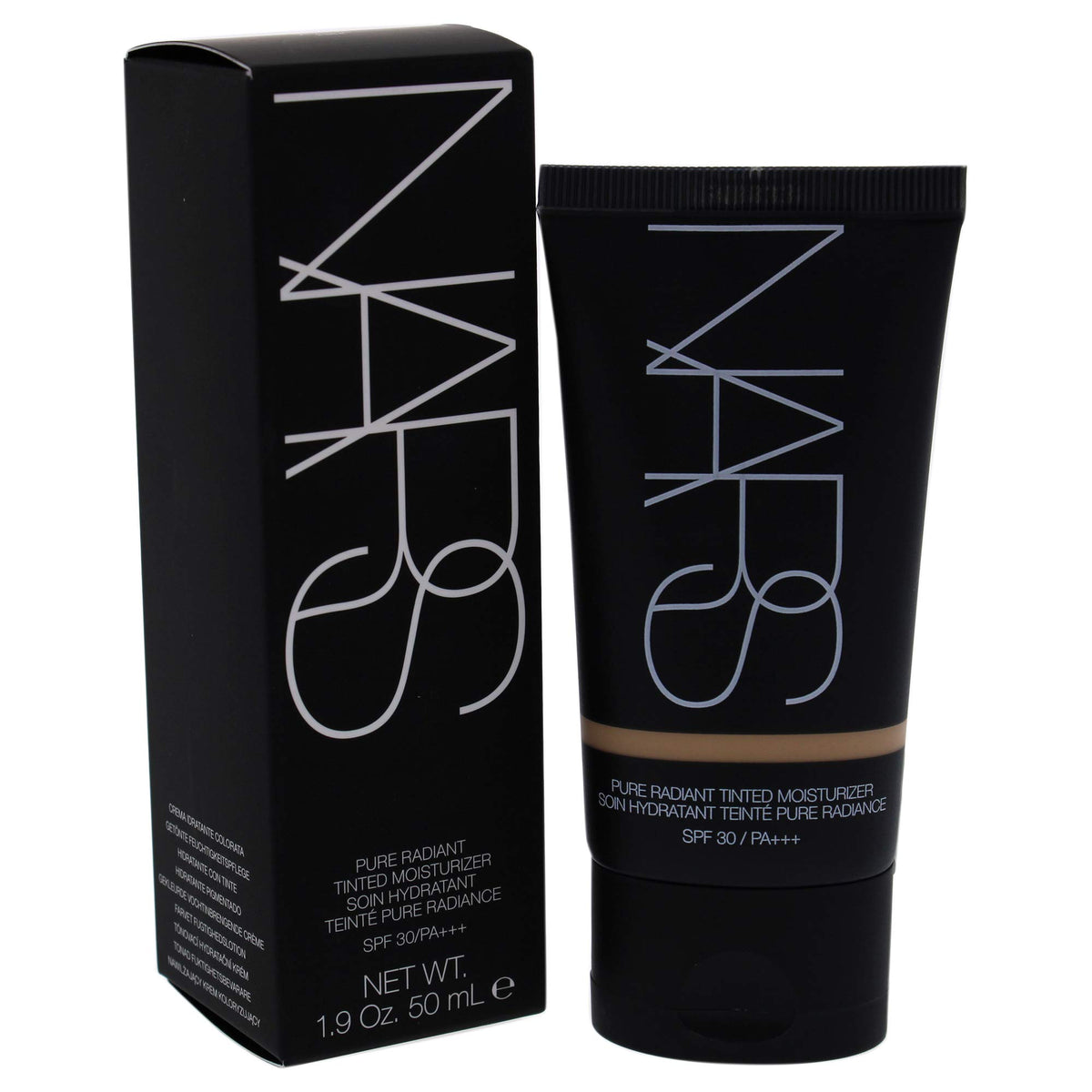 close-up of NARS texture creamy dewy finish demonstrating lightweight hydration