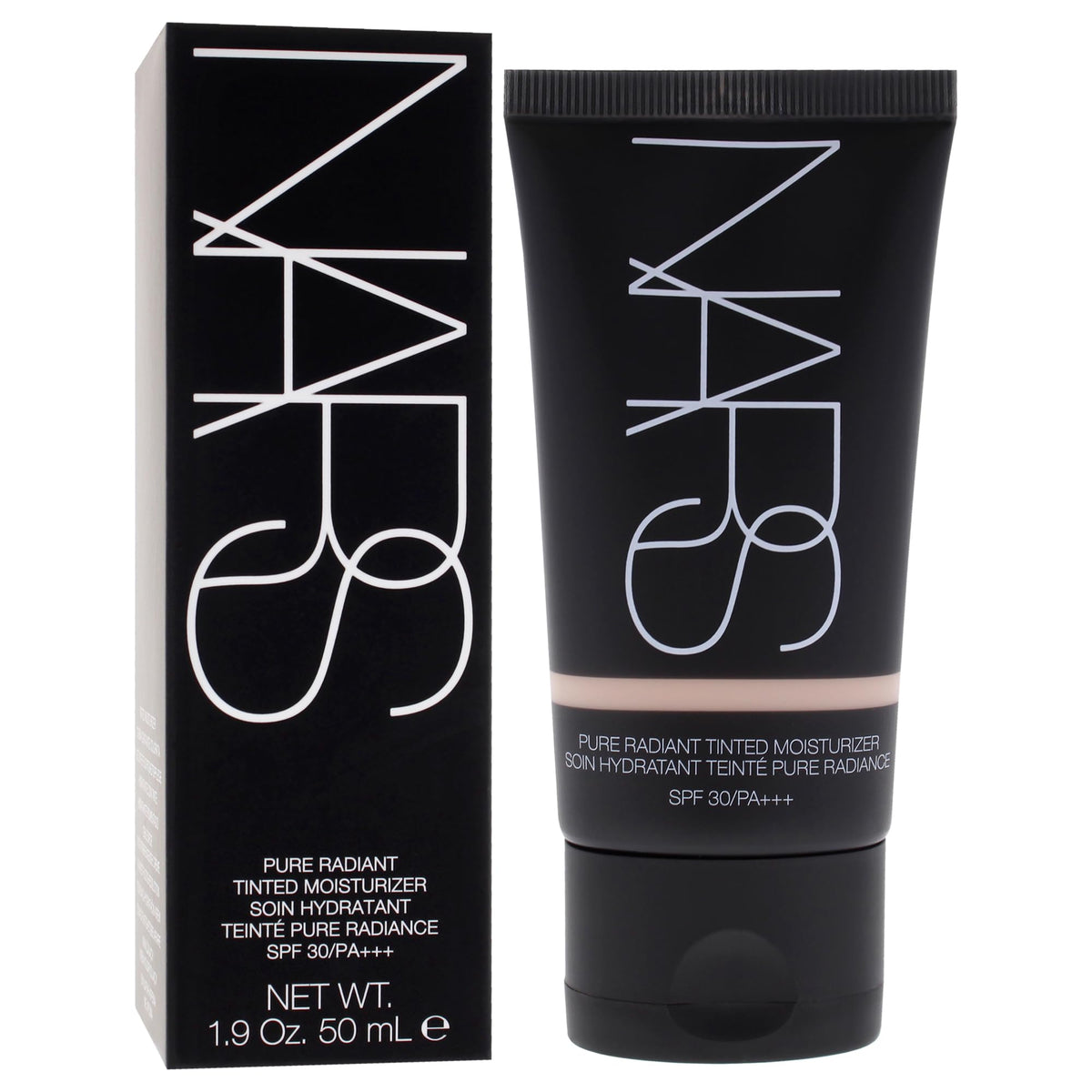 NARS Pure Radiant pump dispensing product demonstrating easy controlled application and hygienic use