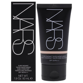 NARS Pure Radiant front packaging showing sleek bottle and shade Terre Neuve benefits natural finish