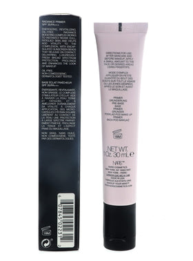 NARS primer applied to cheek demonstrating even coverage and longer makeup wear