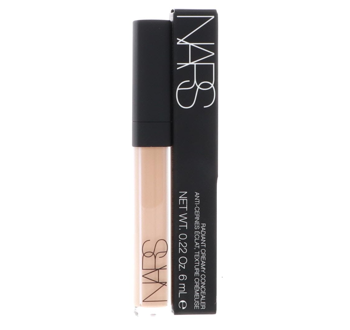 Open cap and label of NARS concealer showing product details for confident purchase