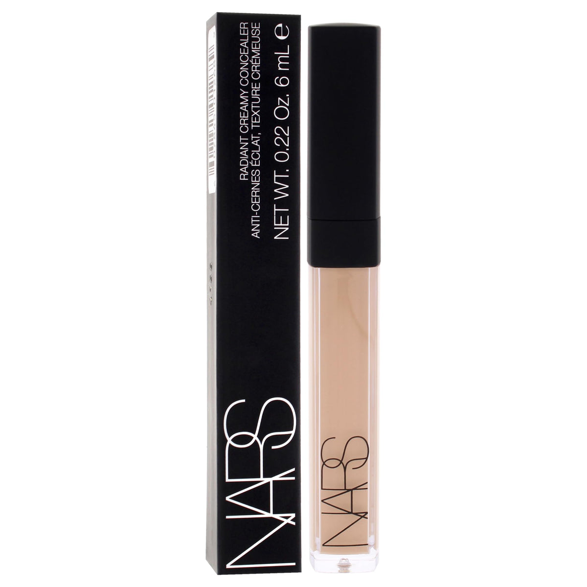 NARS concealer texture swipe on skin highlighting creamy blendability and natural finish benefit