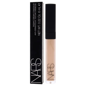 NARS concealer applied under eye demonstrating brightening effect and crease-resistant benefit