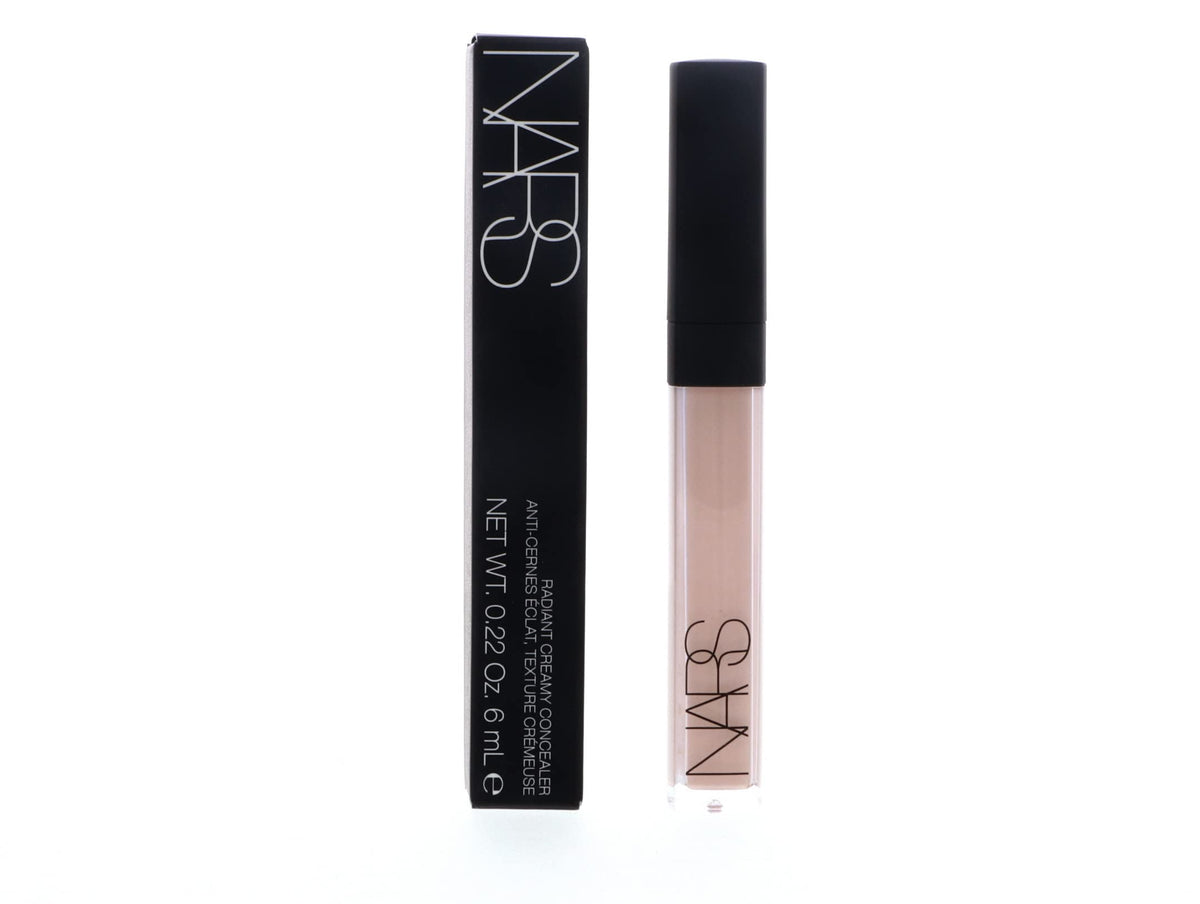 NARS before and after under-eye image showing brightening and softening effects