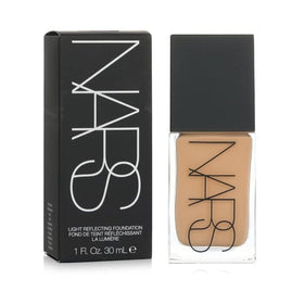 NARS texture closeup of foundation drop, shows creamy luminous finish and blendability