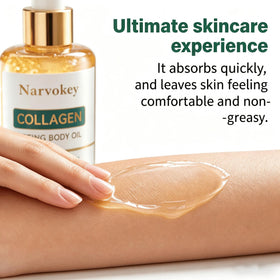 Narvokey silky oil texture close-up highlighting lightweight absorption