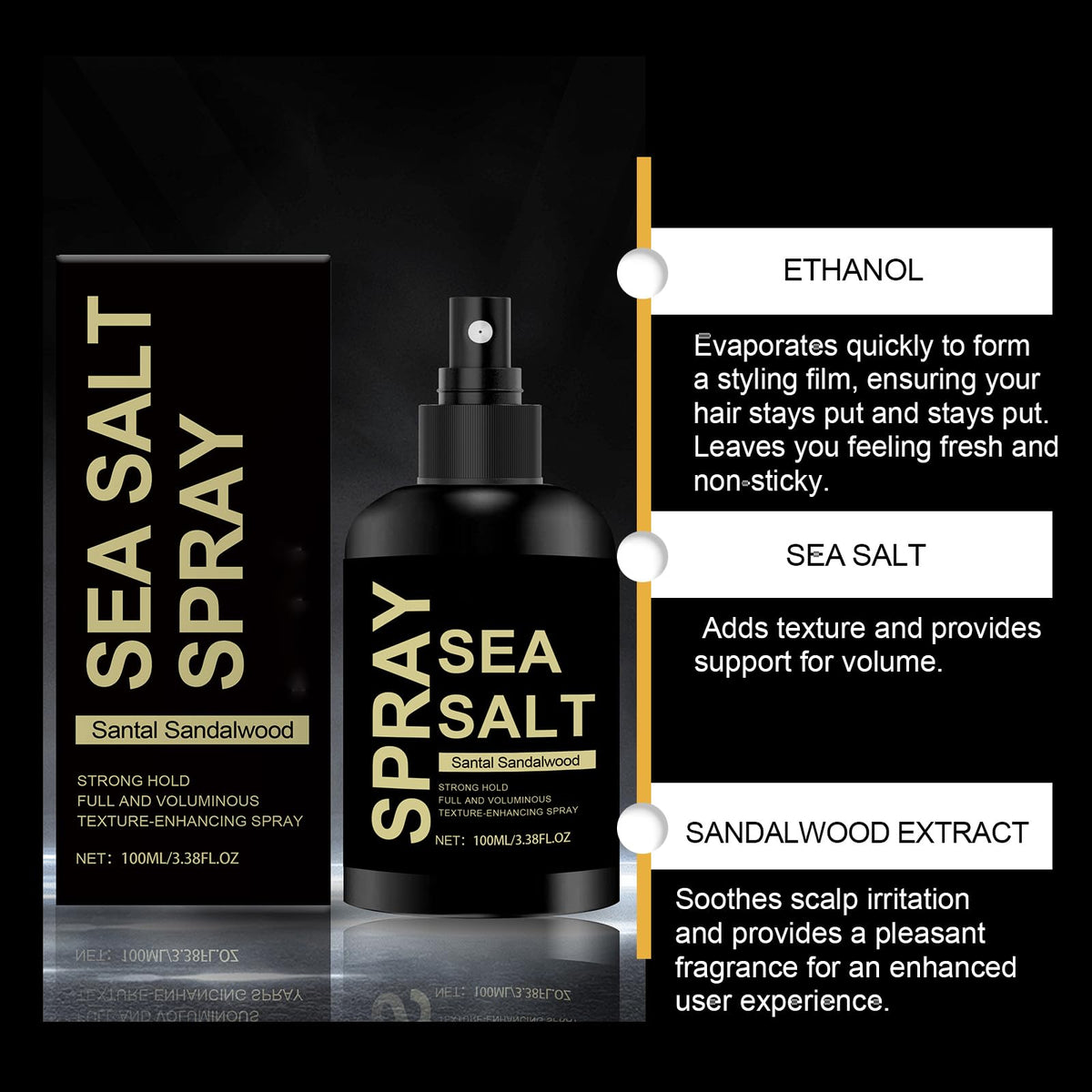 Nascence keratin ingredient visual highlighting strengthening benefit for strands