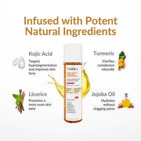 Nasola texture pump dispensing oil to show lightweight, fast-absorbing benefit