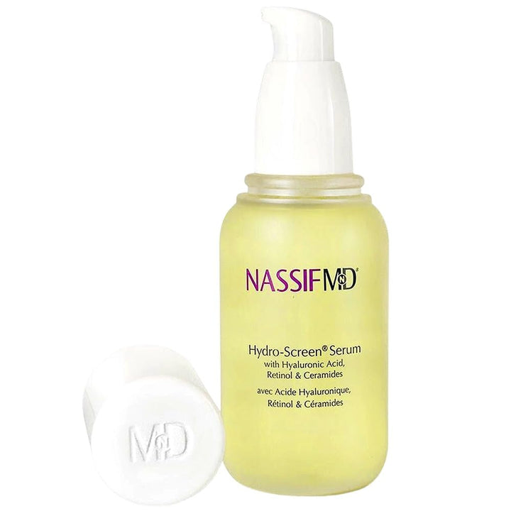 NassifMD front bottle view showing elegant packaging and professional design benefit