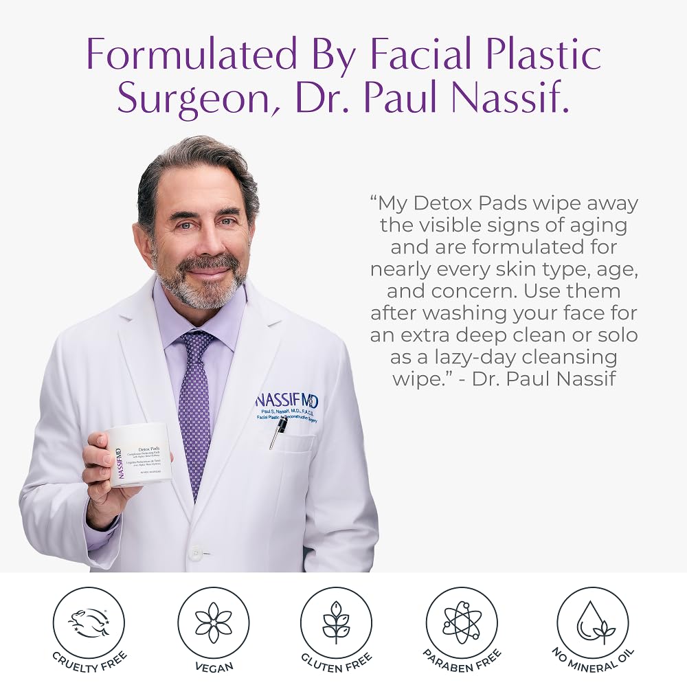 NassifMD ingredient visual of glycolic and salicylic acids promoting smoother skin