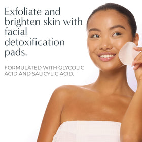 NassifMD pad soaked with solution highlighting active ingredient delivery