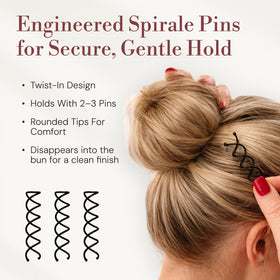Natalero bun form texture detail illustrating smooth natural finish