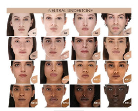 Natasha Denona concealer texture swatch showing smooth finish and buildable coverage benefits