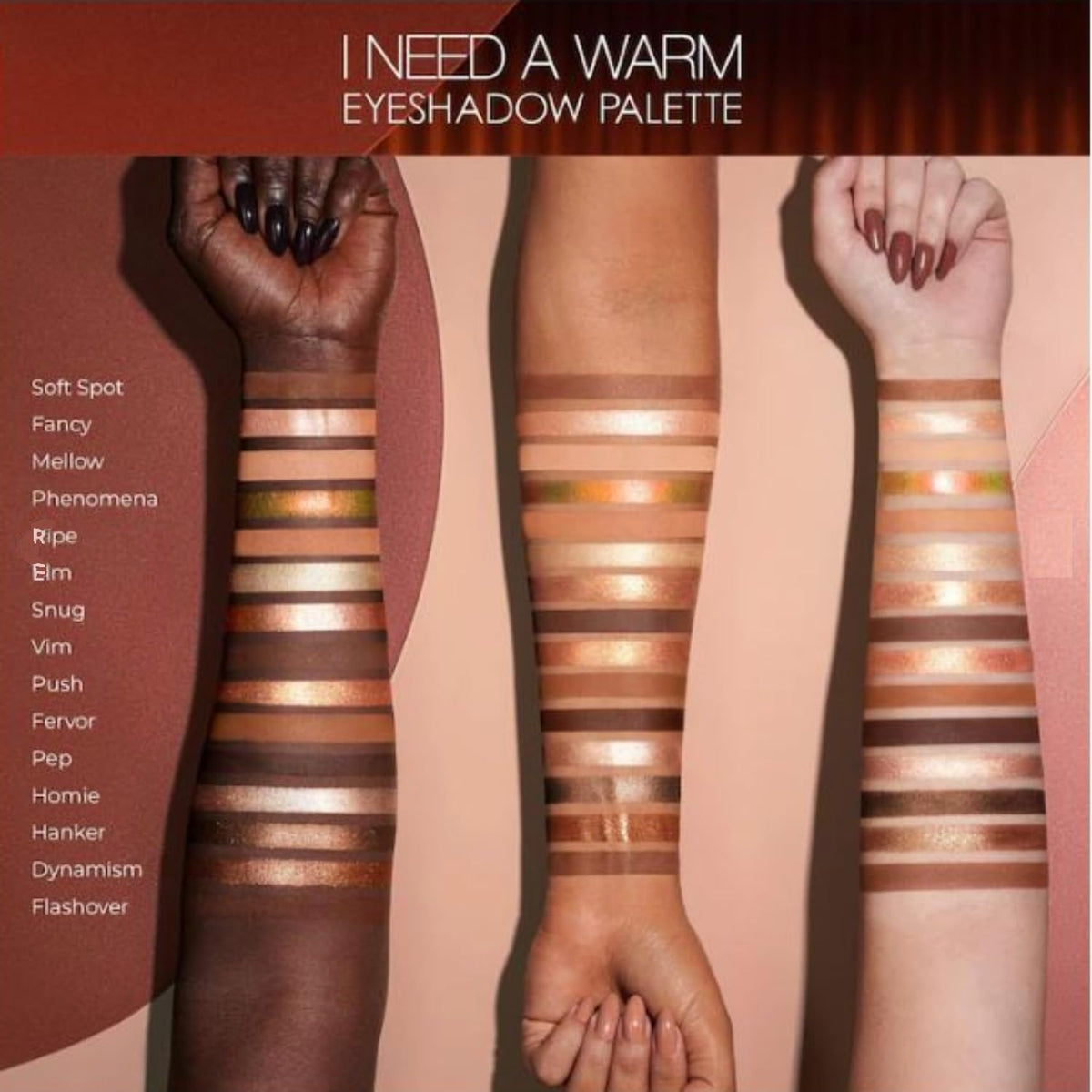 Natasha Denona close-up of shadow pans highlighting texture and rich payoff