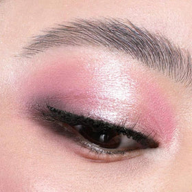 Natasha Denona close-up of golden rose duo‑chrome texture for reflective dimension