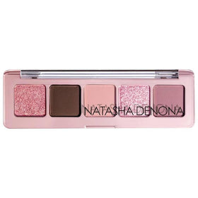 Natasha Denona mini rose palette front view showing compact portability and luxe design