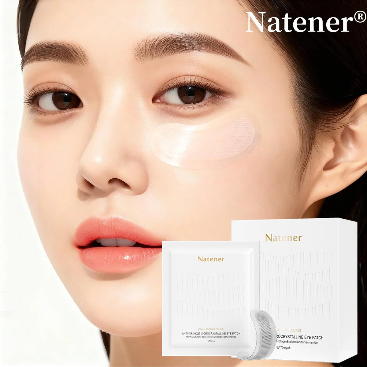 Natener lifestyle in bathroom routine showing easy daily use