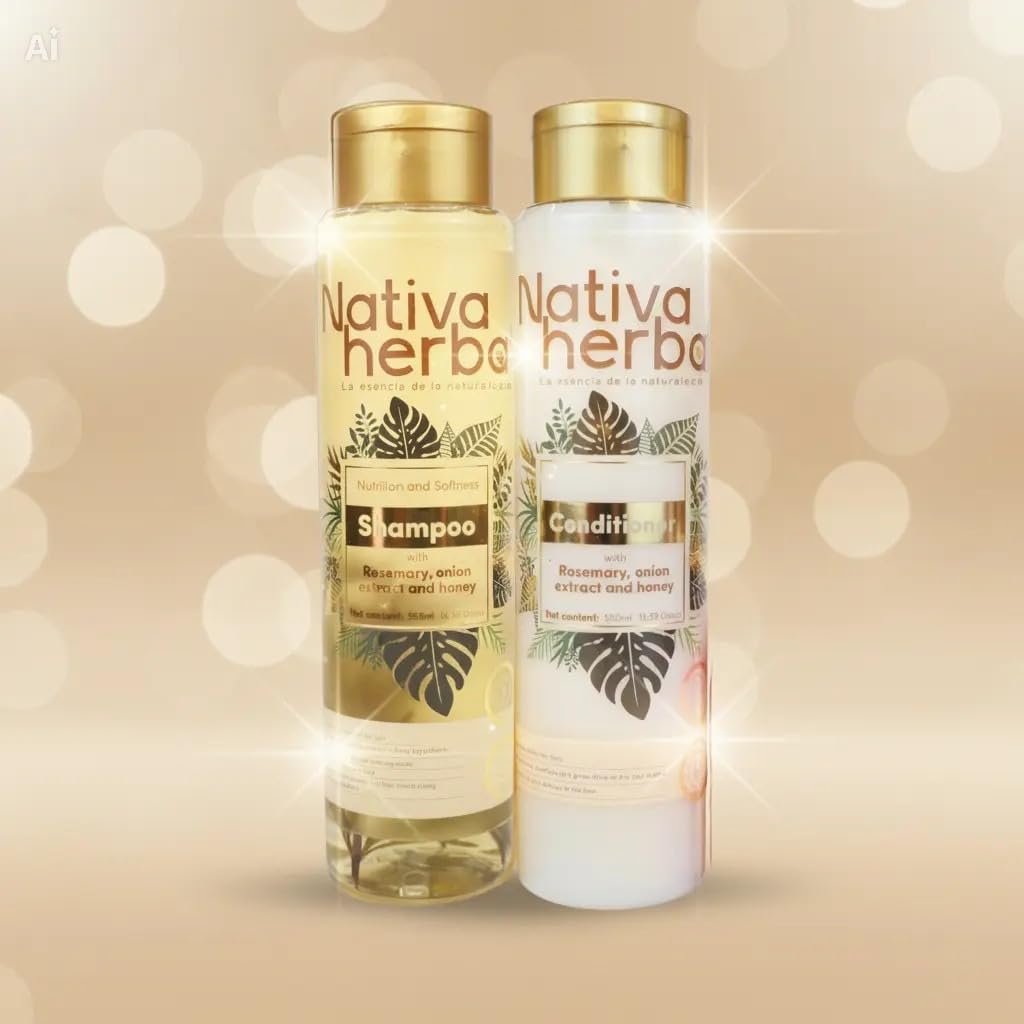 Nativa Herbal set in bathroom lifestyle, shows everyday use and convenient routine support