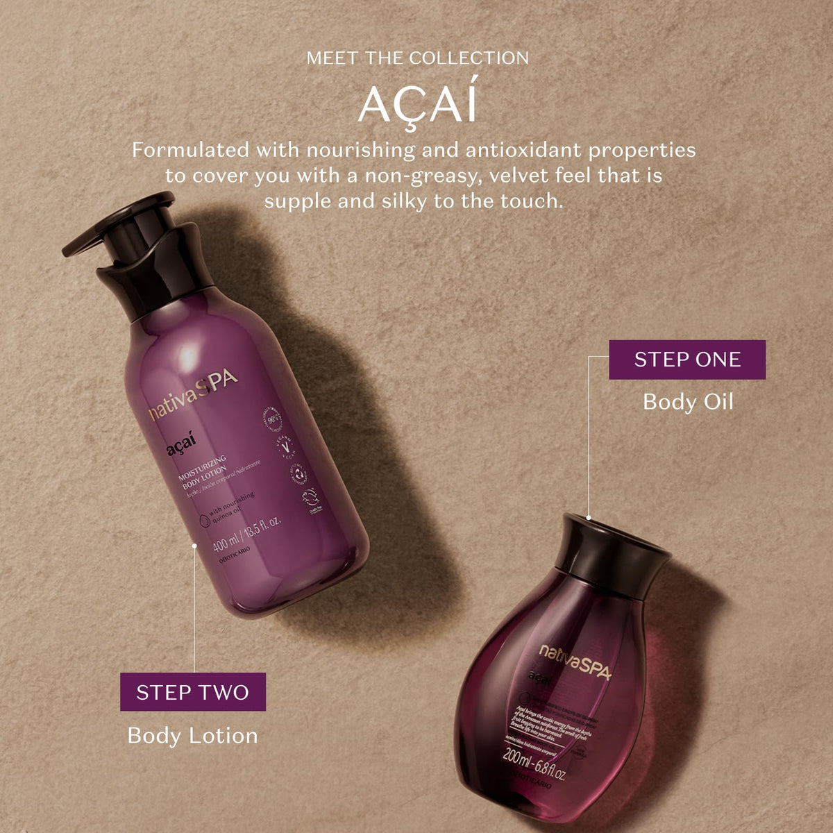 Nativa SPA oil on bathroom vanity in lifestyle scene suggesting daily self-care ritual