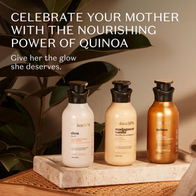 Nativa SPA oil pouring texture closeup highlighting lightweight absorption and glow