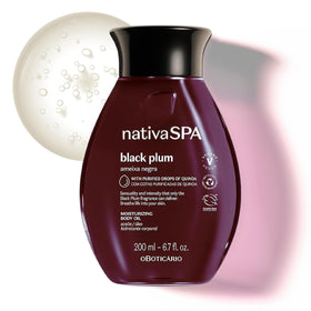 NATIVA SPA bottle front packaging showing elegant design and scent