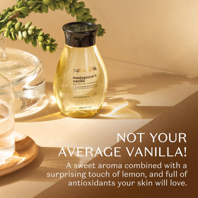 NATIVA SPA applied on hand demonstrating smooth non-greasy finish benefit