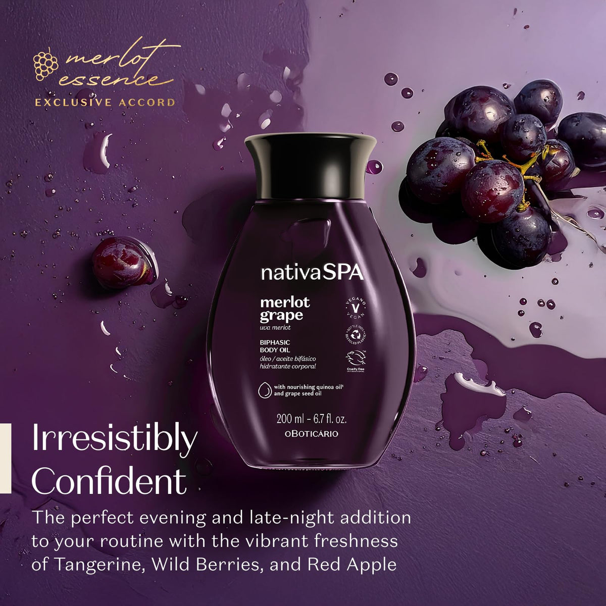 Nativa SPA applied to heel demonstrating deep hydration for dry areas