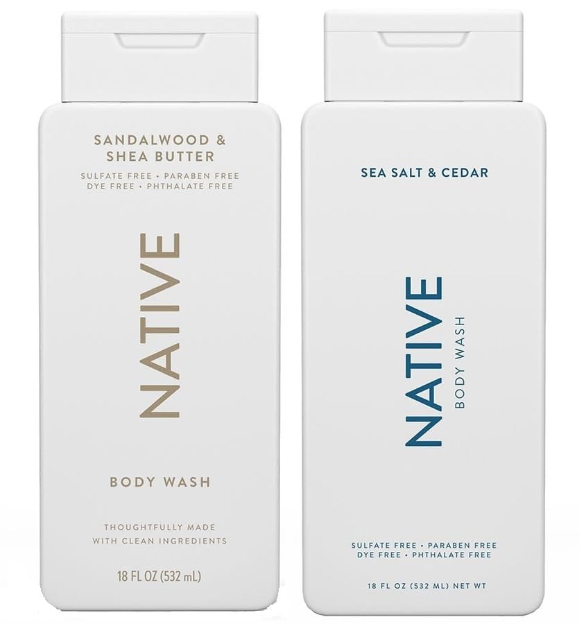 Native front packaging showing both scent bottles and benefits