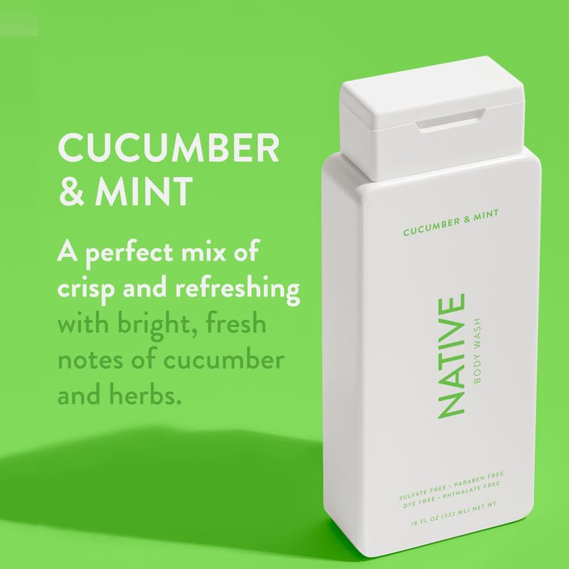Native bottle on shower shelf in use showing practical everyday placement