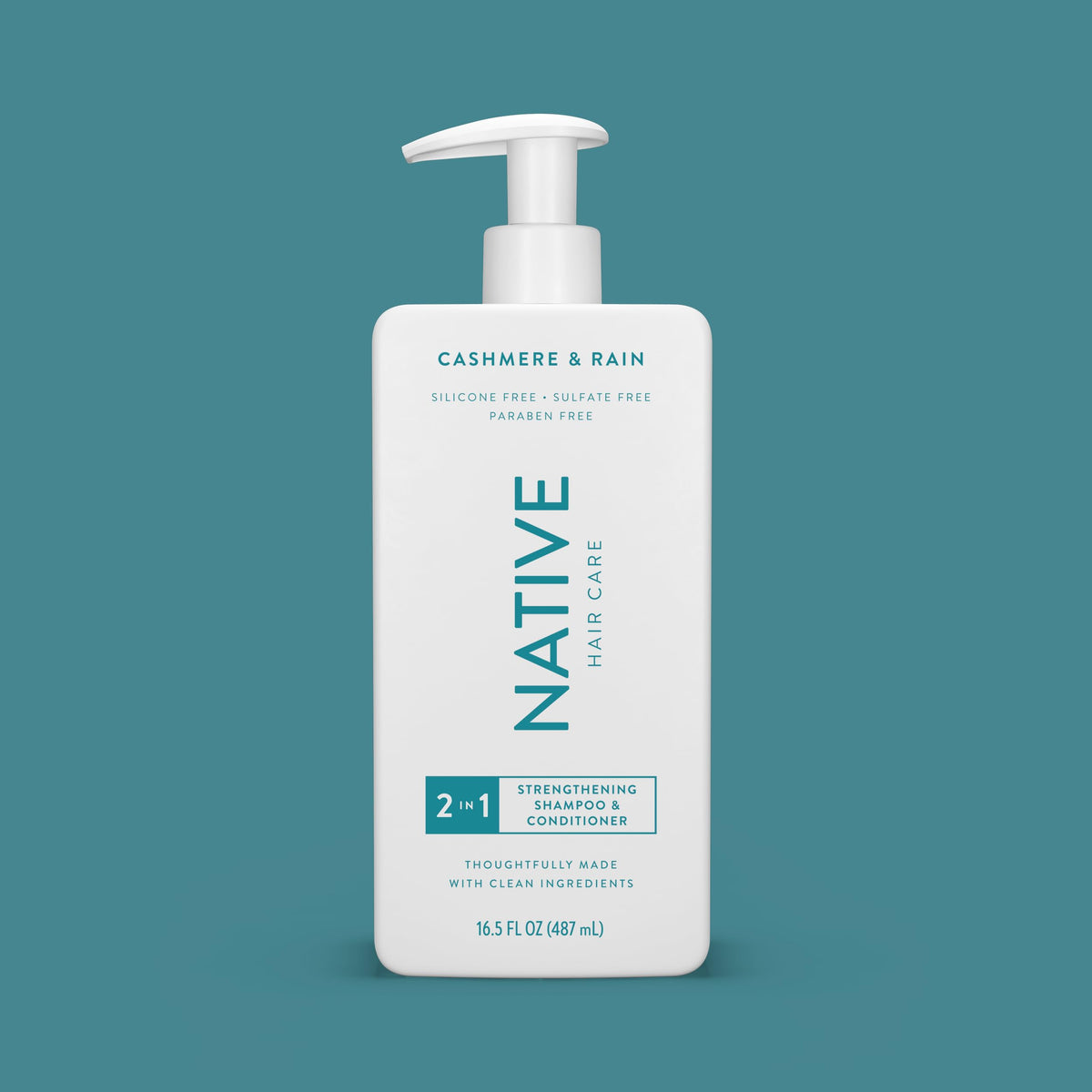 Native back label listing ingredients and benefits for informed buyers