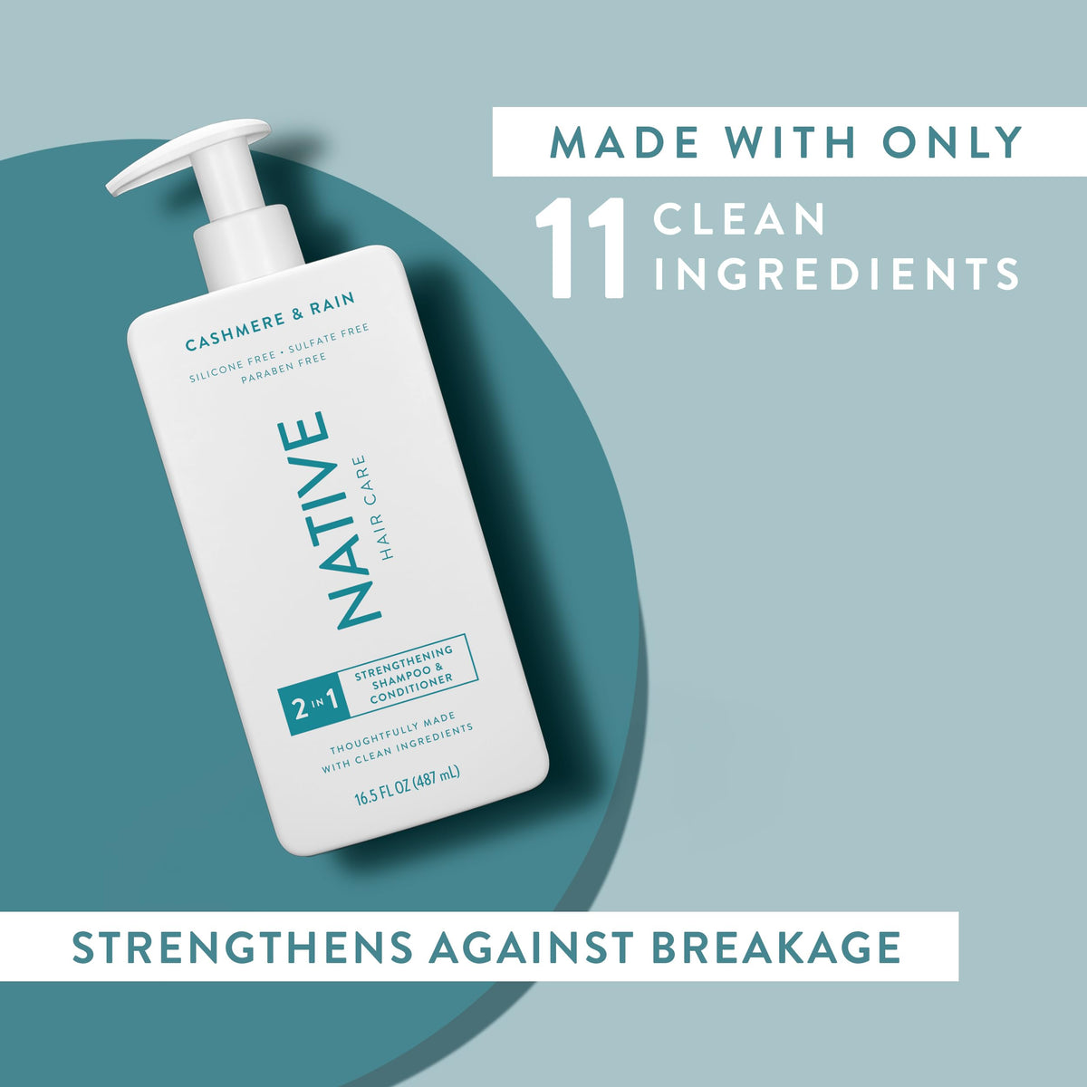 Native texture of dispensed cream illustrating lightweight conditioning