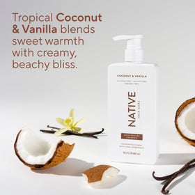 Native ingredient list callout showing short, simple formula and mindful choices